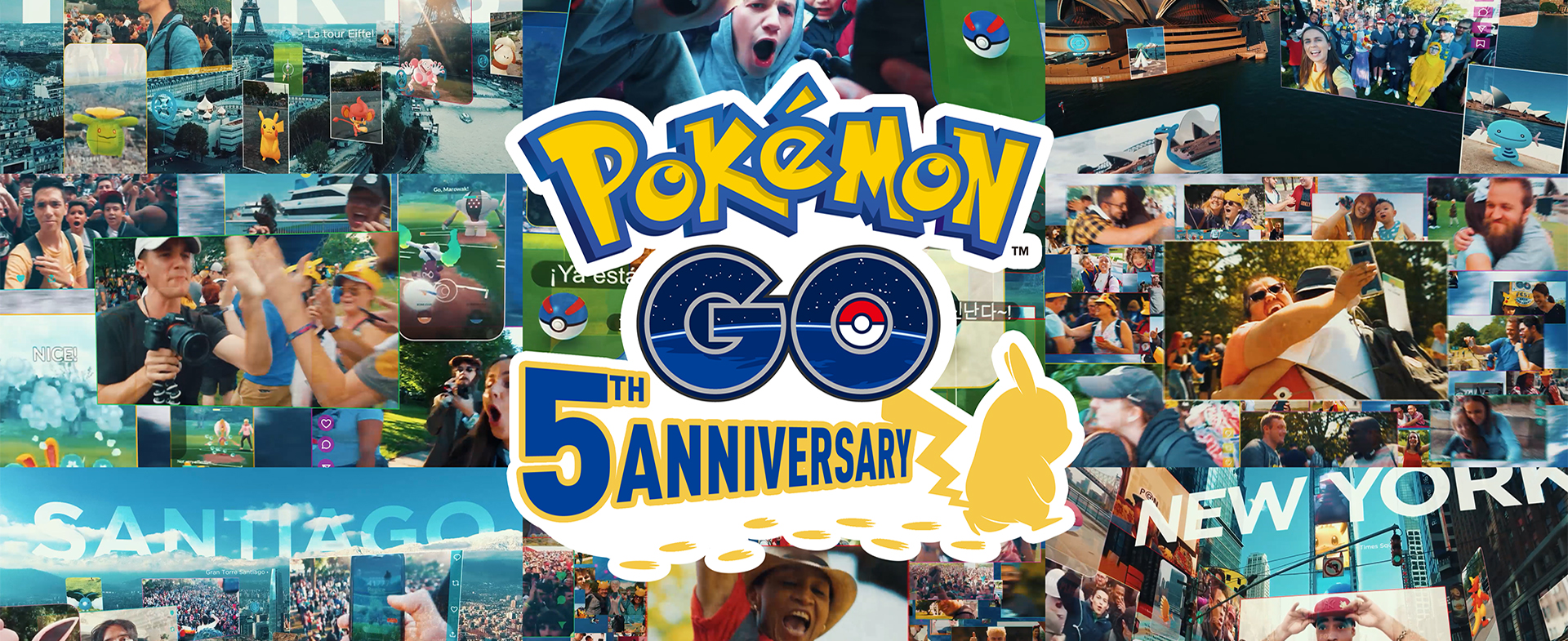 『Pokémon GO』5周年記念映像「Adventures Go on!」