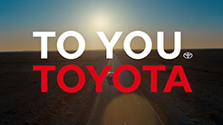 トヨタ自動車　企業 
TO YOU篇