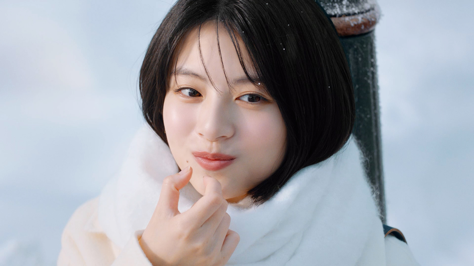 明治　メルティーキッス　「冬の待ち合わせ」篇