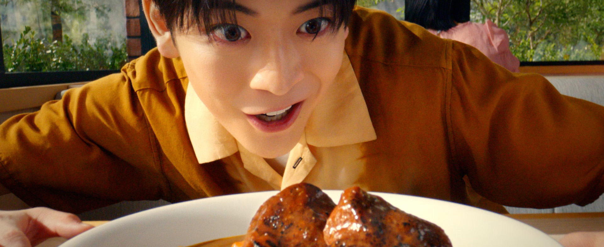 すき家　ポークロックカレー　＊期間限定商品＊　そびえる肉に、食らいつけ。篇　